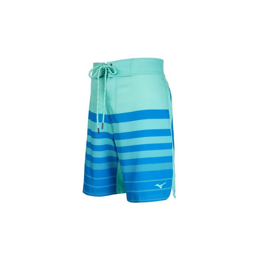 Pantalones Cortos Mizuno Boardshort Hombre Verde Outlet ETVQ-15872